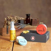 Bottle of Puralpina Marmotte Massage Oil 100 ml – natural wellness massage oil